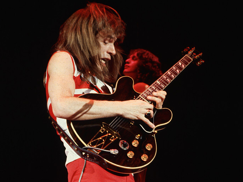 Steve Howe Playing the Guitar